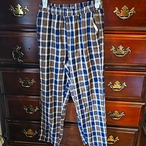 Dazy Brown Plaid Pants